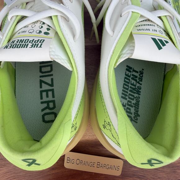 Adidas Adizero Impact TPU Baseball Cleats Green Molded MCS JQ8232 Men’s 12 main image 4
